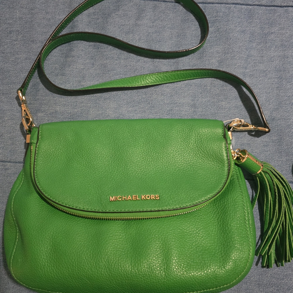 Michael Kors Green Crossbody Bag